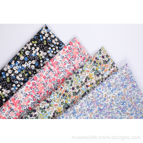 140-180 GSM 100% Baumwollgewebe florale Liberty Stoff